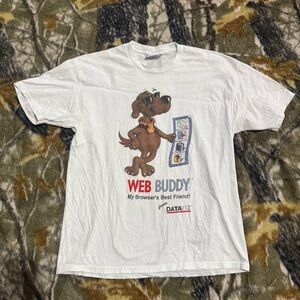 Vintage Web Buddy Dog Shirt “Who’s your buddy, Who’s your pal” Vintage Lee Shirt